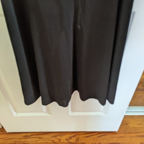 Blondie nights long black dress with sequins v-neck around to the back size 7 - Picture 3 of 5